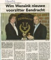 100324 Klaverblad Wim Wensink nieuwe voorzitter Eendracht.jpg